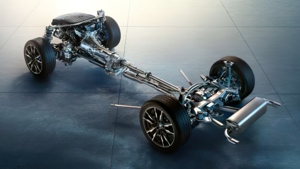 Адаптивна підвіска M для найкращих амортизаційних характеристик.