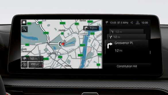 BMW Live Cockpit Professional.