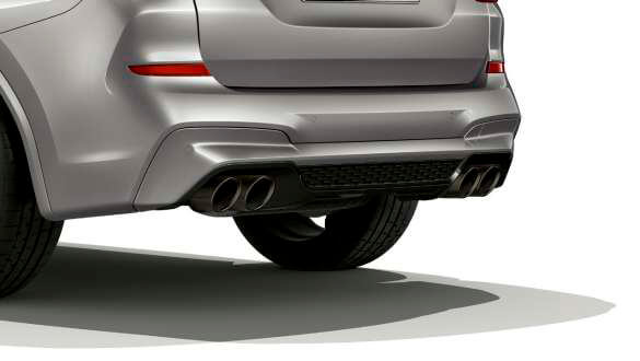 Вихлопна система M Sport.