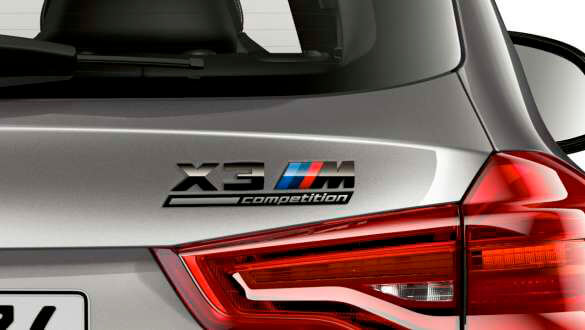Надпись «X3 M Competition».