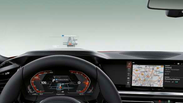 Дисплей BMW Head-Up.