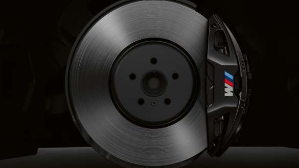 Гальмівна система M Sport у чорному глянцевому кольорі.