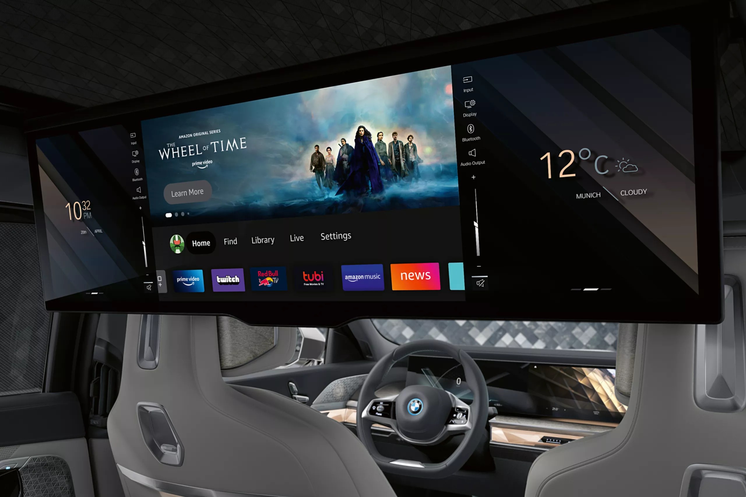 Розважальна система для задньої частини салону має велике значення.